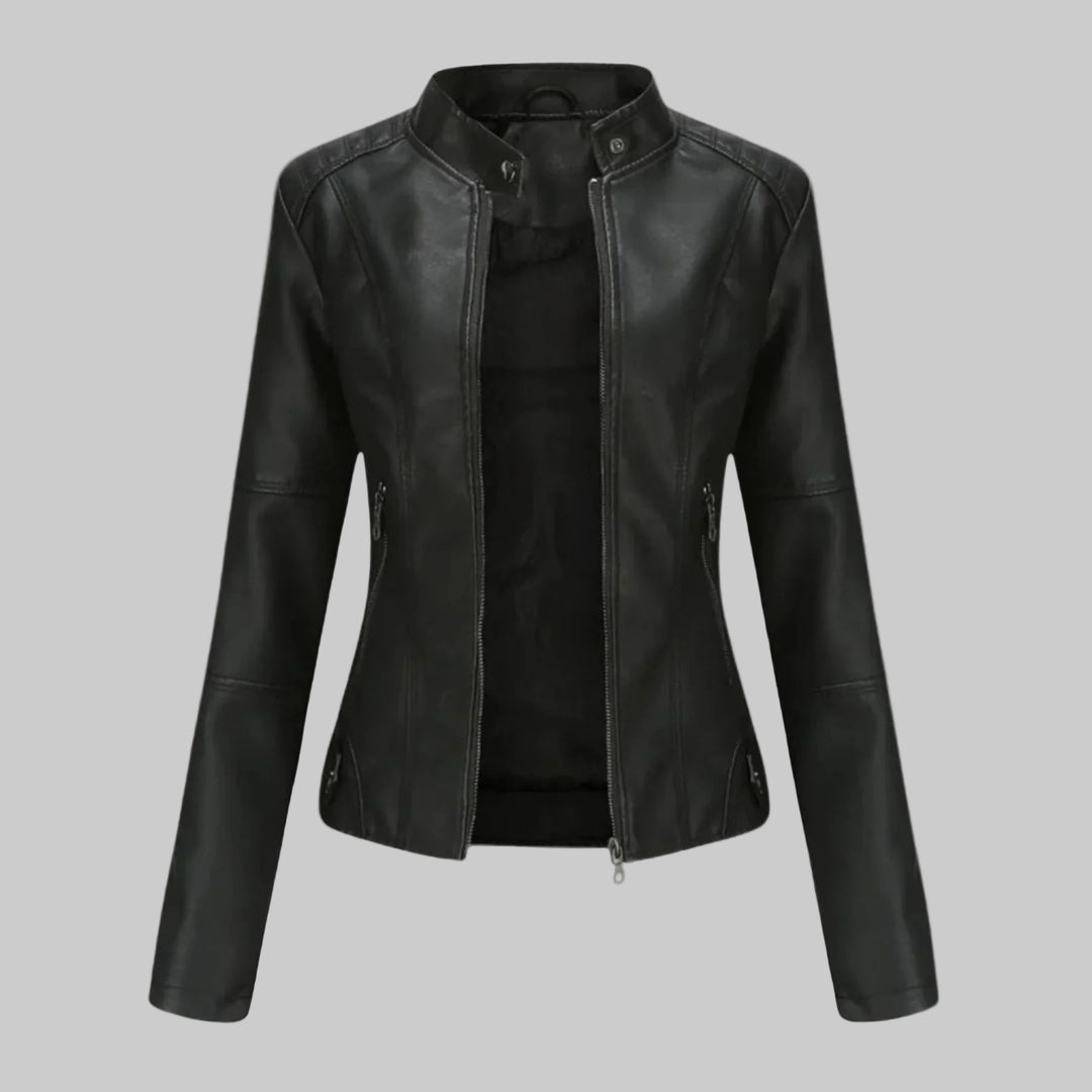 Nora Chaqueta de cuero casual