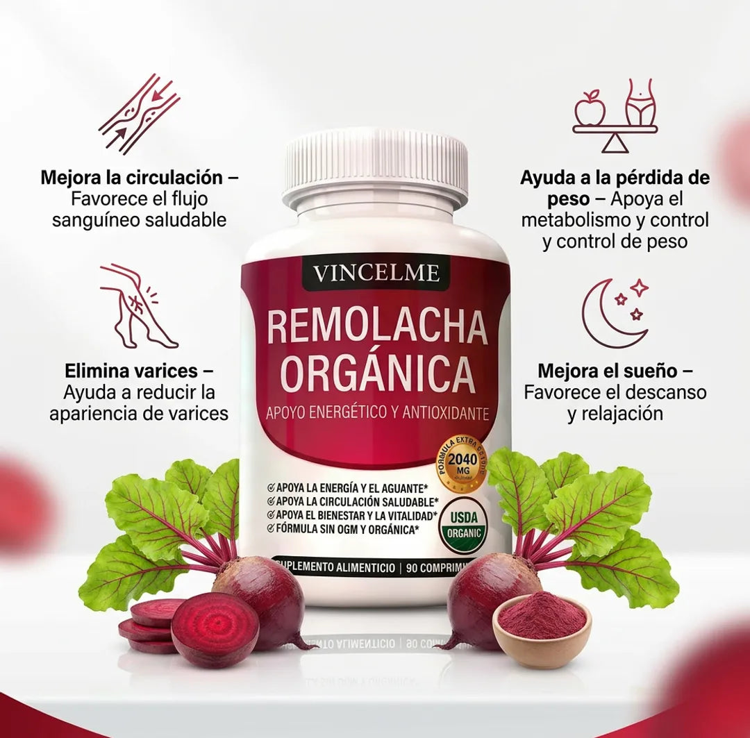 Vincelme® Cápsulas Remolacha Natural