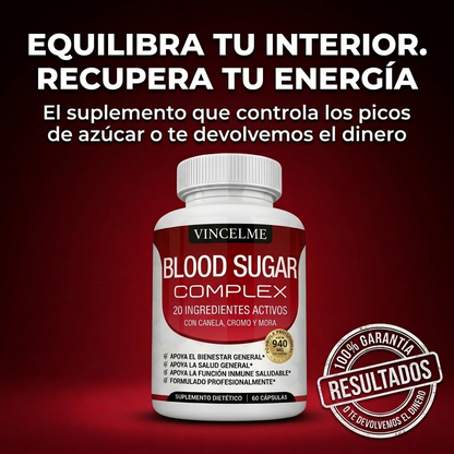 Vincelme® Blood Sugar Complex capsulas
