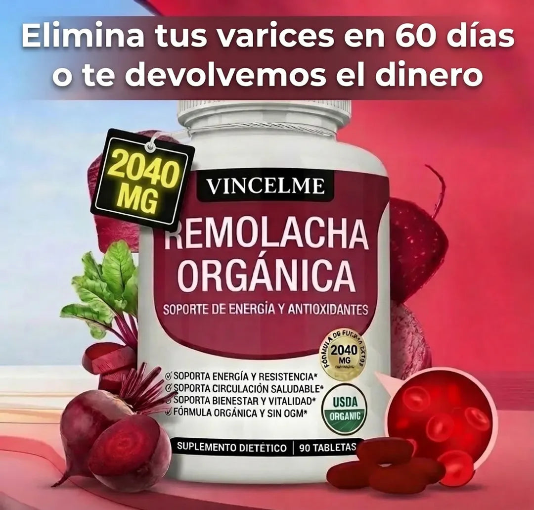 Vincelme® Cápsulas Remolacha Natural
