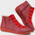Laura Botas rojas