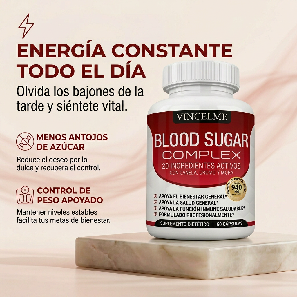 Vincelme® Blood Sugar Complex capsulas